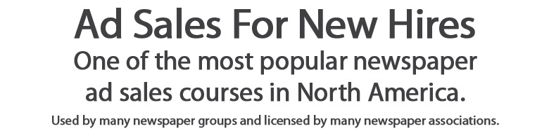 new hires training for newspaper ad reps